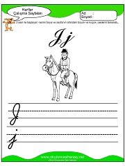 J Sesi Çalışma Sayfaları